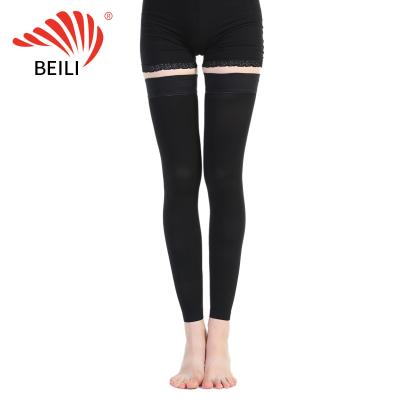 China Anti-Varicose veins athletic thigh high compression stockings for outdoor for sale