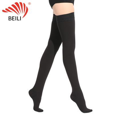 China BEILI Medical Anti-Varicose Vein Compression Stockings 2021 New Product Nurse Socks for sale