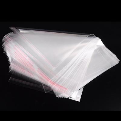 China Disposable Transparent Opp Bag Plastic Packing Bag Self Adhesive Bag For Food And Garment for sale