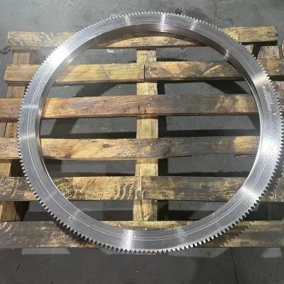 China Garment Shops Large Diameter Forging Spur Gear Custom Steel Ring Gear for sale