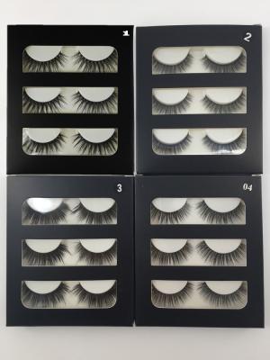 China schöne gefälschte Wimpern magnetische Wimpern 3d Sythenic mit Art 4 zu verkaufen