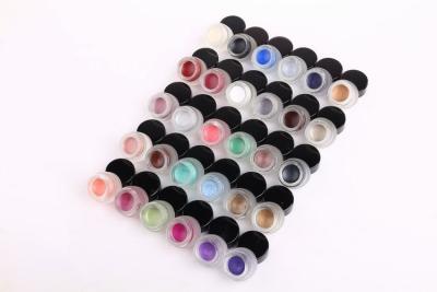 China Glass Bottle Makeup Gel Liner Pencil / Colorful Gel Based Eyeliner For Makeup for sale