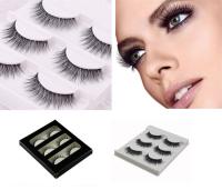 China Individual Eye Makeup Eyelashes Black Color Grade A Materials For Girls for sale