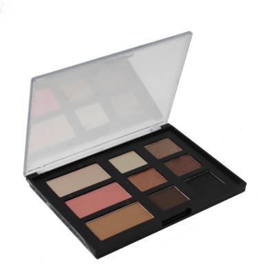 China Long Lasting Warm Eyeshadow Palette Plastic Package For Private Label for sale