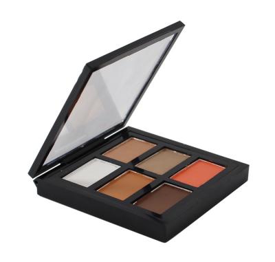 China Professional Eye Makeup Cosmetics Fashion Brown Eyeshadow Palette for sale