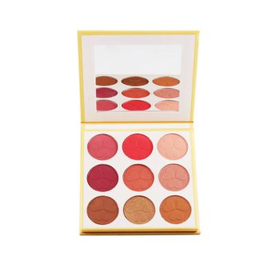 China 9 Color Face Base Makeup  Blusher / Palette Waterproof Blusher for sale