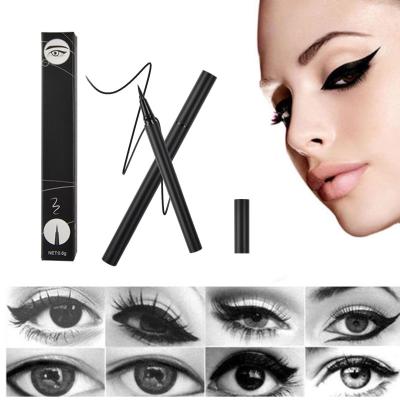 China Black Color Waterproof Liquid Eyeliner , Gel Eyeliner Pencil Mineral Ingredient for sale