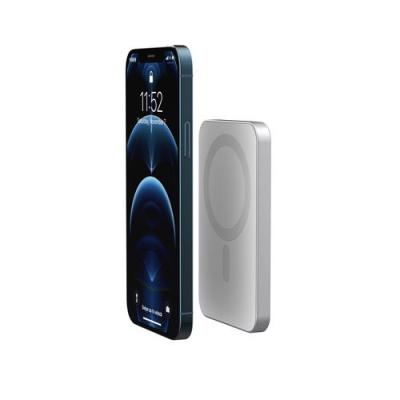 China 2022New Design Magnetic Wireless Power Bank 5000mAh Battery Pack Indoor Outdoor With Unique Magnet Technology Mini Wireless Portable for sale