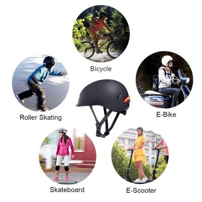 China 2022 hot sale sport safety protection helmet with new design with signal light and even light for outdoor sports motorcycle smart helmet for wholesale for sale