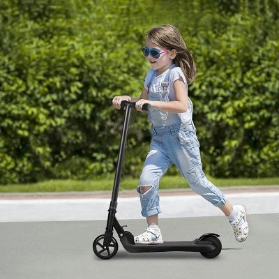 China EU Kids Unisex Electric Scooter Mini Ebike For Ages 6+ Kids Very Safe Foldable With Back Cut Off Without Any Cut Off Shock 150w 2.6Ah for sale