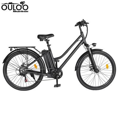 China Aluminum Alloy Power Mountain E Bike EU Warehouse E Riding Bicycle Tire 26