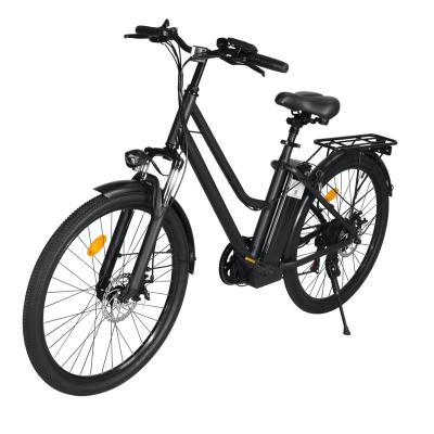 China Best New Aluminum Alloy E-Bike Electric Bike Designed Cycling Bike For Lady And Man Urban E-Bike For Daily Use Europe Warehouse for sale