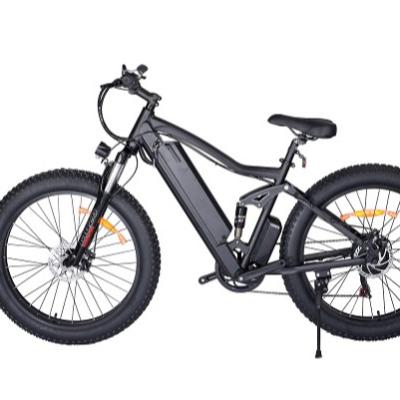 China Aluminum Alloy E-Bike 500W Motor Lightweight Aluminum Electric Bike 48V Lithium Battery Removable Bike With Pedals for sale