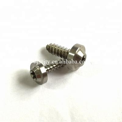 China gr5 pan ti screw m6 m8 m10 wood titanium titanium self tapping screw for sale