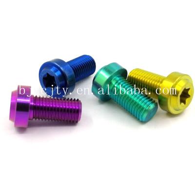 China Motorcycle m6 m8 Vietnam Colored GR5 Proti Titanium FFR M6 Bolt For Motorbike for sale