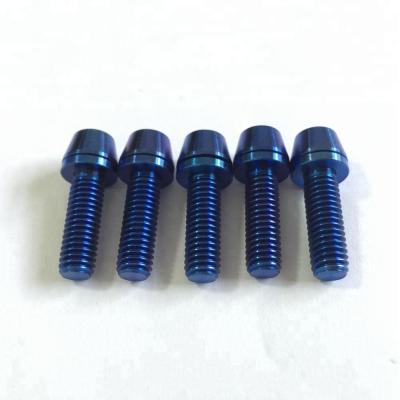 China DIN912 Industry titanium screws m5 m6 m8 m10 socket head cap screws for bicycle for sale