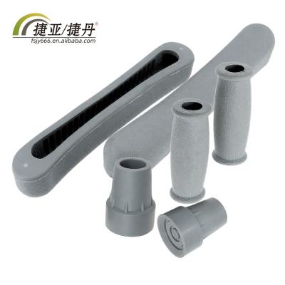 China TPR Rubber Crutch Pads Underarm Pads Essential Medical Super Foot Cane Tip Large for sale