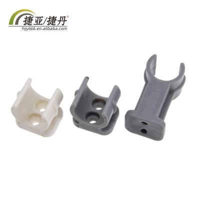 China Rehab Supplies Commode Chair Saddle Support Fixed Plastic Clamps For Pipe for sale