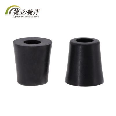 China Disabled Commode Chair Commode Chair Fitting Black PP Plastic Bushing for sale