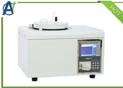 China Calorific Heat Value Test Equipment by Oxygen Bomb Calorimeter For Coal and Oils for sale