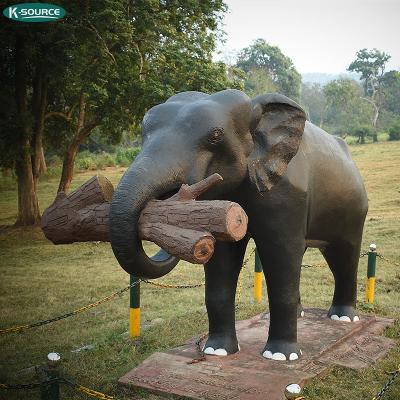 China China Outdoor Garden Decoration Animal Sculpture Elephant Bronze Casting Custom Bronze Statue for sale