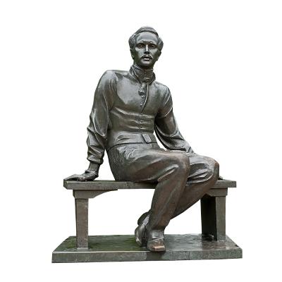 China World Outdoor Decorative World Famous People Pose Statue Yuri I Vladimirovich Dolgoruky Art Sculpture Duplicate for sale