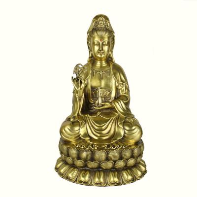 China China Famous Bronze Religious Sculptures Southeast Asian Style Buddha Sculpture for sale