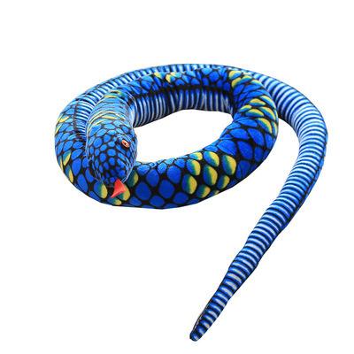 China Hot Selling Amazon Plush Toy 280 Cm Soft Plush Toy Python Halloween Props for sale