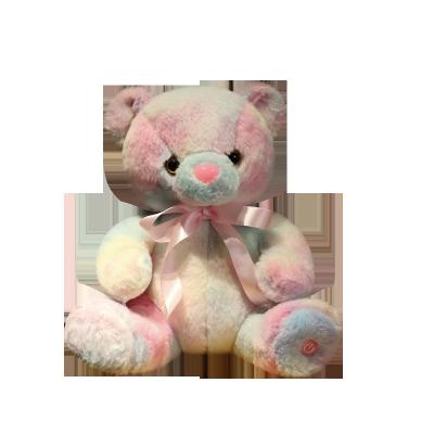 China Factory direct sale plush teddy bear stuffed animal toy glows at night to provide Christmas gifts for toddlers for sale