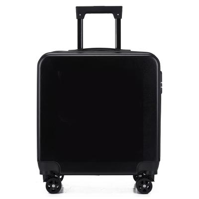 China Boarding Trolley Travel Luggage Custom Design Luggage ABS Trolley Luggage Carry On Suitcase Frosting 20 Inch Boarding Travel Luggage for sale