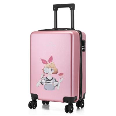 China Trolley Bags Travel Luggage Customized Suitcases 20 Travel Suitcases Luggage Trolley Premium Fashion Suite Case UV Printing Luggage In Luxury Luggage for sale