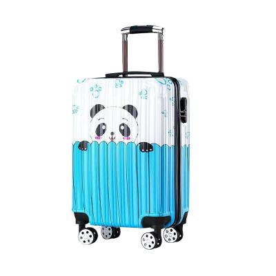 China Trolley Bags Travel Custom Luggage Bag Trolley Men Women Spinner Rolls Personalized Hard Shell Suitcases Luggage Trolley Luggage for sale