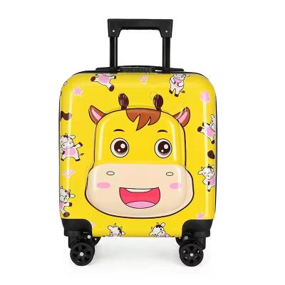 China Children's Trolley Case Children's Trolley Case Multicolor Children's Suitcase Sale Kids Cartoon Hot Cute Student Suitcase Boarding Case for sale