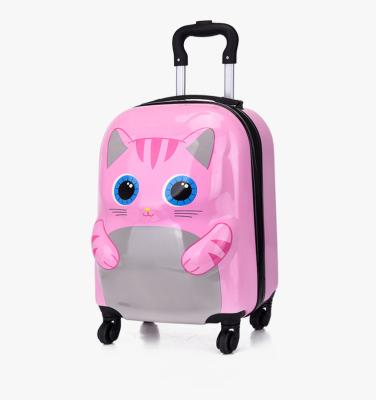 China 18inch Cartoon Travel Luggage Suitcase High Quality Cute Hard Shell Bags Cute Kids Luggage Suitcase Animal Bag For Kids for sale