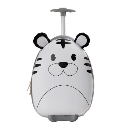 China Cute Hard Shell Children Travel Suitcase Luggage Bags Kids Cartoon Trolley Suitcase Kids Roll On Trolley Luggage For Kids for sale