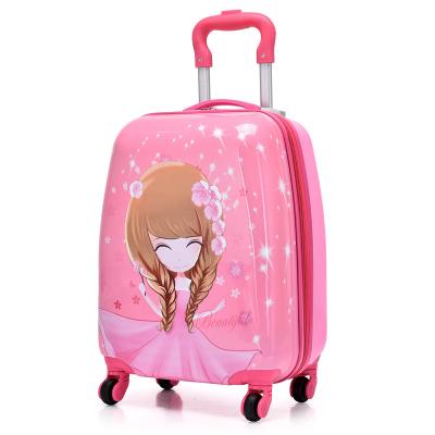 China Trolley Bags Travel Luggage Fashion New Kids Wheeled Luggage Rolling Carry On Kids Trolley Luggage for sale