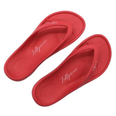 China CUSHIONING Lightweight EVA Women Flip Flops Slippers For Women Lady Girls for sale