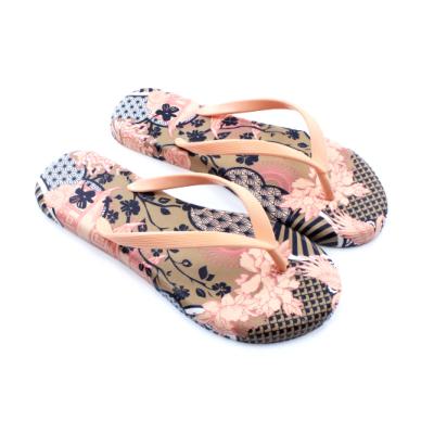 China Nude Beach Men Promotional Custom PVC Ipanema Slippers Flip Flops Shoes Women Flower Flip Flops for sale