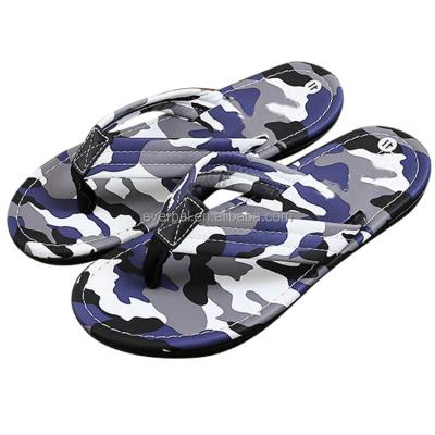 China 2018 PU+EVA+RUbber Men's PU Flip Flops Rubber Outsole for sale