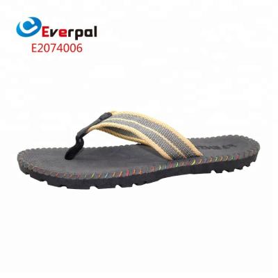 China Fashion \Comfortable Men\'s Casual Rubber Flip Flops Summer Outdoor Flip Flops Beach Shoes Trend Male for sale