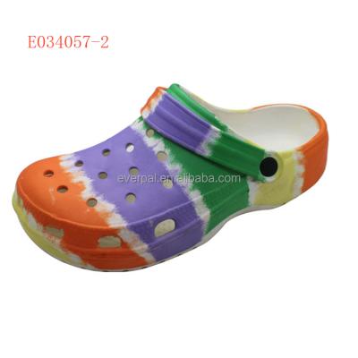 China Eva clogs shoes 2018 kids printing EVA Clogs Shoes 2018 for sale