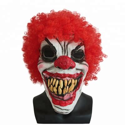 China Costumed Prop Halloween Clown Joker Dropshipping Scary Dark Knight Cosplay Masken Eco-friendly Latex Clown Terror Mascaras for sale