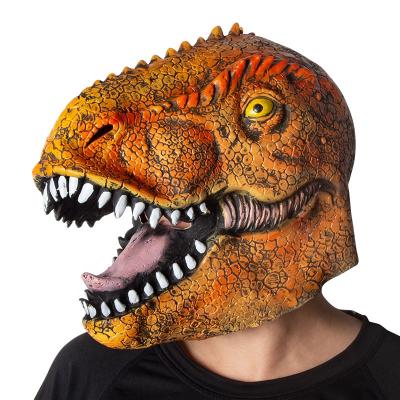 China Halloween Party Mask Handmade Latex Mask Crocodile Alligator Animal Mask for sale