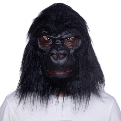 China Eco-Friendly Animal Masquerade Mask Monster Gorilla Latex Mask for sale