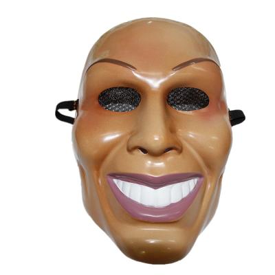 China Wholesale Custom Made Male PVC Smile Purge Halloween Party Scary Masks for sale