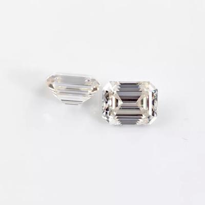 Chine CVD synthétique Diamond Colorless développé par laboratoire de 1ct-1.6ct Emerald Cut à vendre