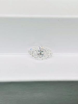 Chine le diamant développé par laboratoire sans couleur IGI de CVD du marquis 4.6ct a certifié à vendre