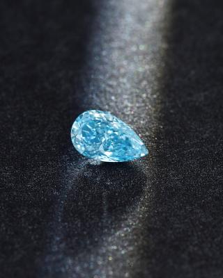 Китай 10 Мохс Pear Loose Лабораторно выращенные голубые бриллианты 1.0ct-1.8ct IGI Certified продается