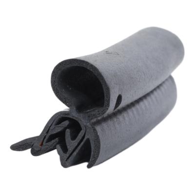 China Custom EPDM Auto Door Rubber Seals Soundproof Sealing U Shape Edge Weather Strip for sale