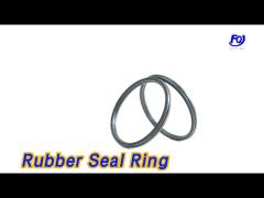 O Mechanical Rubber Seal Ring Silicone EDPM / PU For Auto Industry